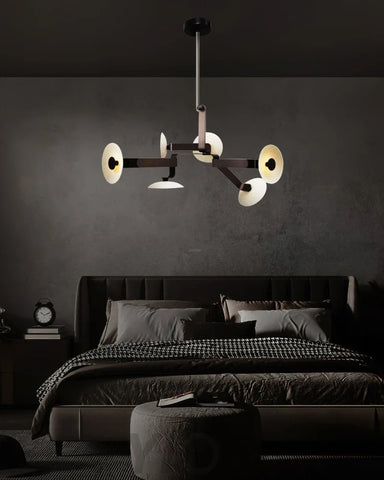Sheba Classical Chandelier  ∅ 31.5" - Brown & White, Unknown-1-Yiosilamp