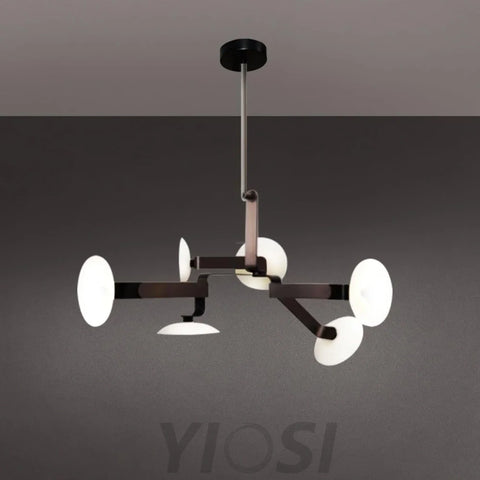 Sheba Classical Chandelier  ∅ 31.5" - Brown & White, Unknown-1-Yiosilamp