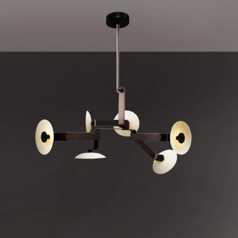 Sheba Classical Chandelier  ∅ 31.5" - Brown & White, Unknown-1-Yiosilamp