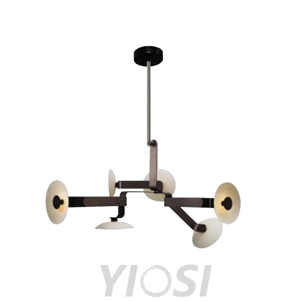 Sheba Classical Chandelier  ∅ 31.5" - Brown & White, Unknown-1-Yiosilamp