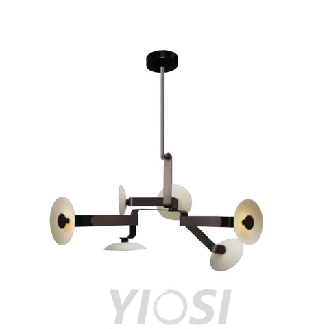 Sheba Classical Chandelier  ∅ 31.5" - Brown & White, Unknown-1-Yiosilamp