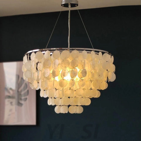Shell Wind Chime Chandelier ∅ 19.7″ - Yiosilamp