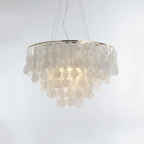 Shell Wind Chime Chandelier ∅ 19.7″ - Yiosilamp