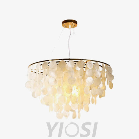 Shell Wind Chime Chandelier ∅ 19.7″ - Yiosilamp