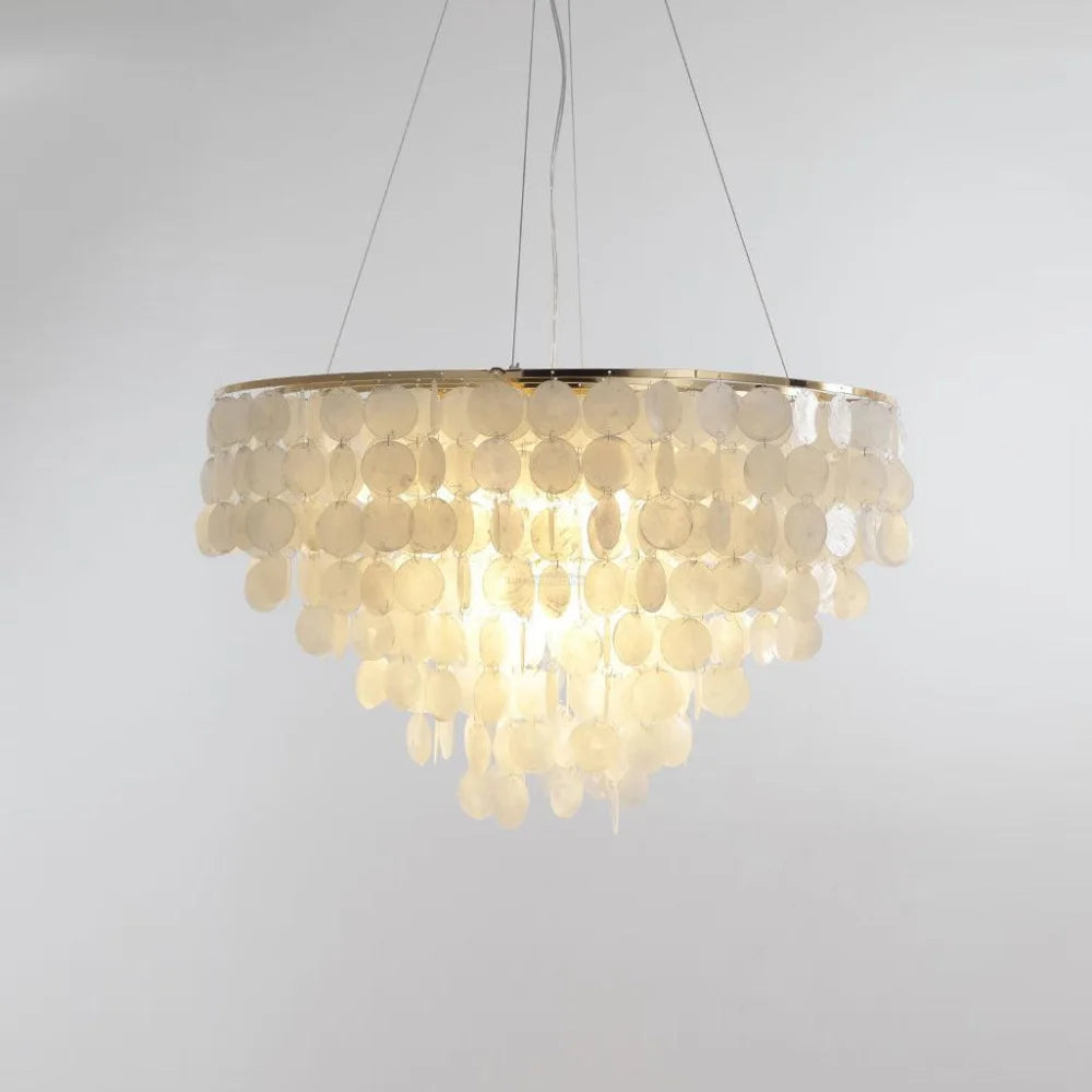 Shell Wind Chime Chandelier ∅ 19.7″ - Yiosilamp