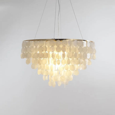 Shell Wind Chime Chandelier ∅ 19.7″ - Yiosilamp