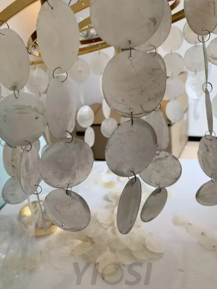 Shell Wind Chime Chandelier ∅ 19.7″ - Yiosilamp
