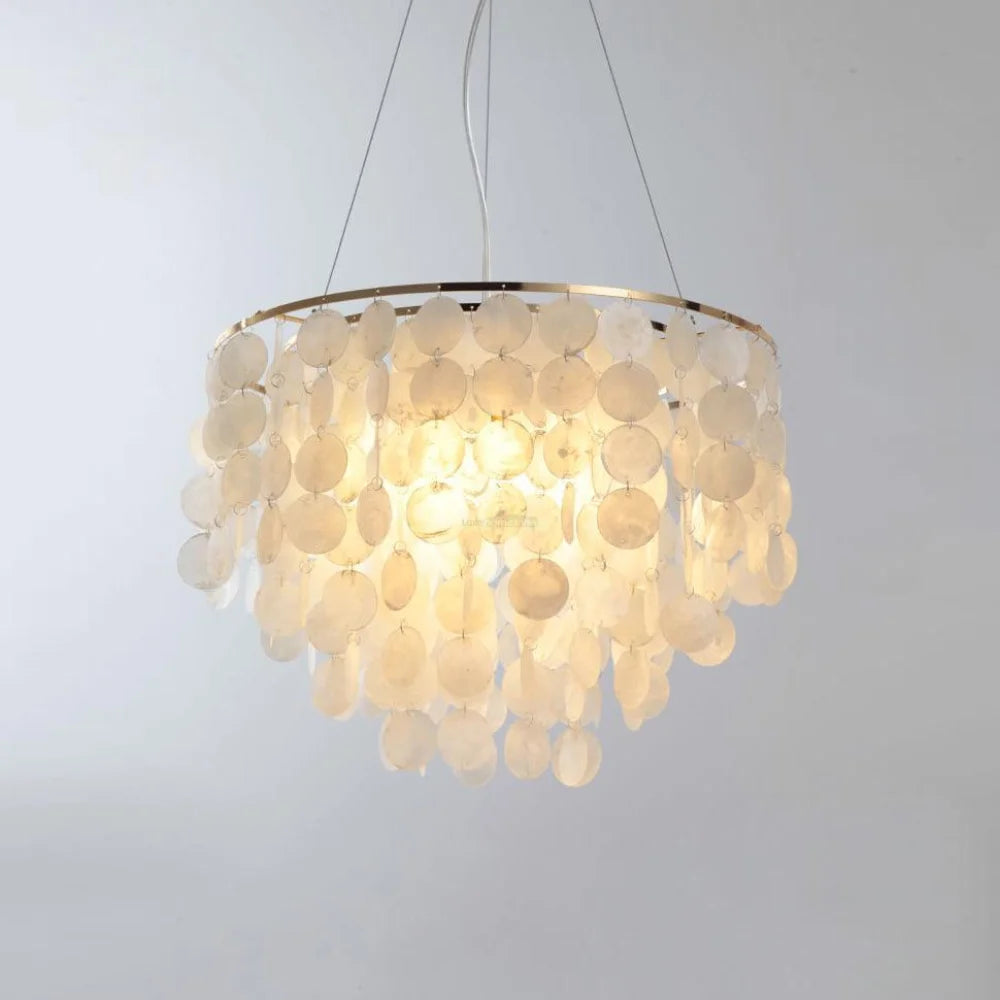 Shell Wind Chime Chandelier ∅ 19.7″ - Yiosilamp