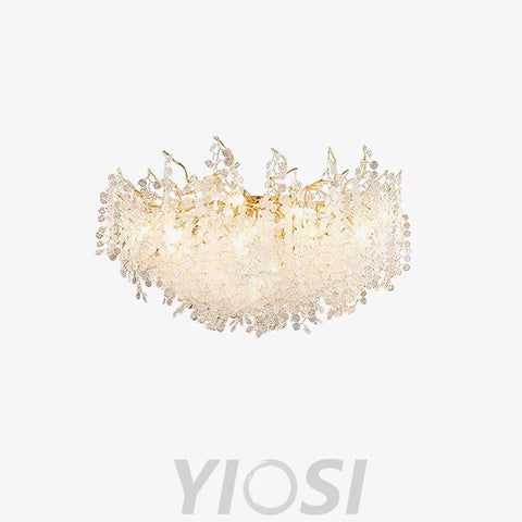 Shiro Noda Ceiling Lamp ∅ 23.6″~59.1'' - Branch, Semi Flush Mounts-1-Yiosilamp