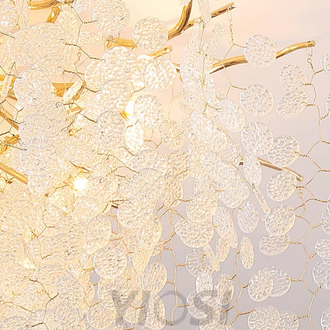 Shiro Noda Ceiling Lamp ∅ 23.6″~59.1'' - Branch, Semi Flush Mounts-1-Yiosilamp