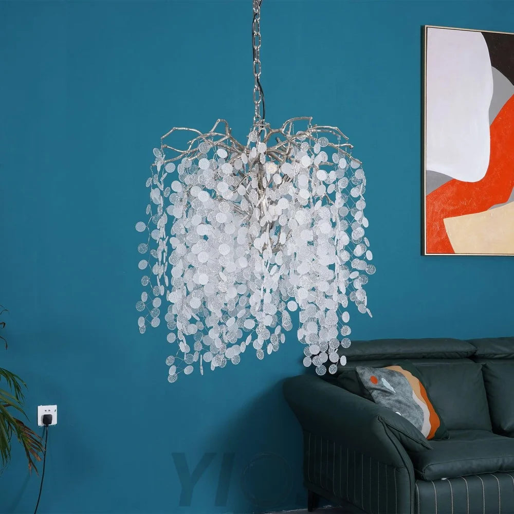 Shiro Noda Crystal Type Chandelier - Branch-1-Yiosilamp