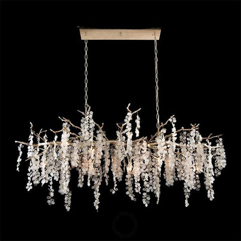 Shiro Noda Crystal Type Chandelier - Branch-1-Yiosilamp