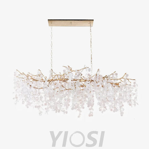 Shiro Noda Crystal Type Chandelier - Branch-1-Yiosilamp