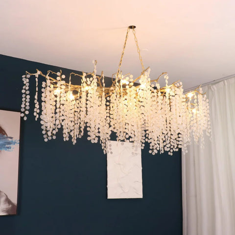 Shiro Noda Crystal Type Chandelier - Branch-1-Yiosilamp