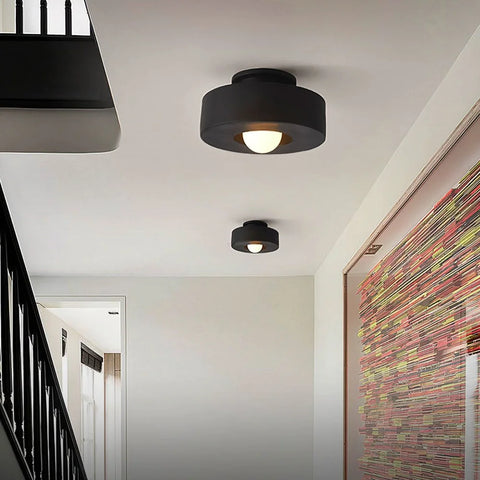 Simon Resin Ceiling Lamp  ∅ 11.8″ - Yiosilamp