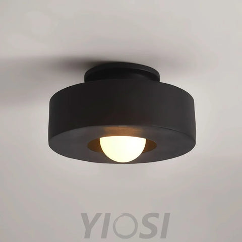 Simon Resin Ceiling Lamp  ∅ 11.8″ - Yiosilamp