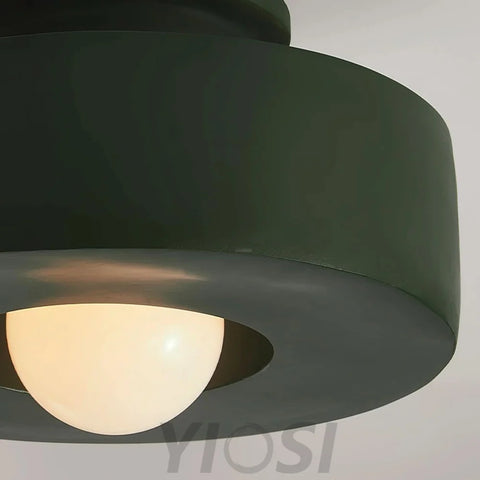 Simon Resin Ceiling Lamp  ∅ 11.8″ - Yiosilamp