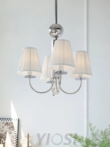 Simplicity Chrome Chandelier Φ 19.7″ - Variety-1-Yiosilamp