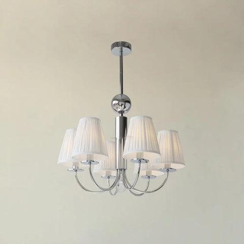 Simplicity Chrome Chandelier Φ 19.7″ - Variety-1-Yiosilamp
