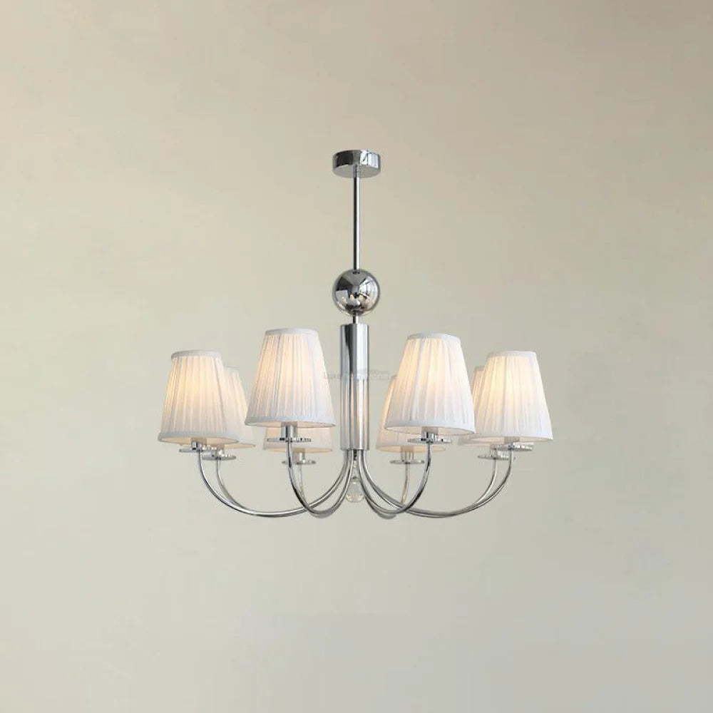 Simplicity Chrome Chandelier Φ 19.7″ - Variety-1-Yiosilamp