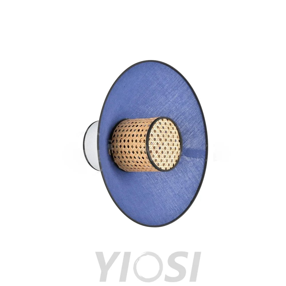 Singapour Conical Wall Light ∅ 15.8″ - Bloom, Rattan-1-Yiosilamp