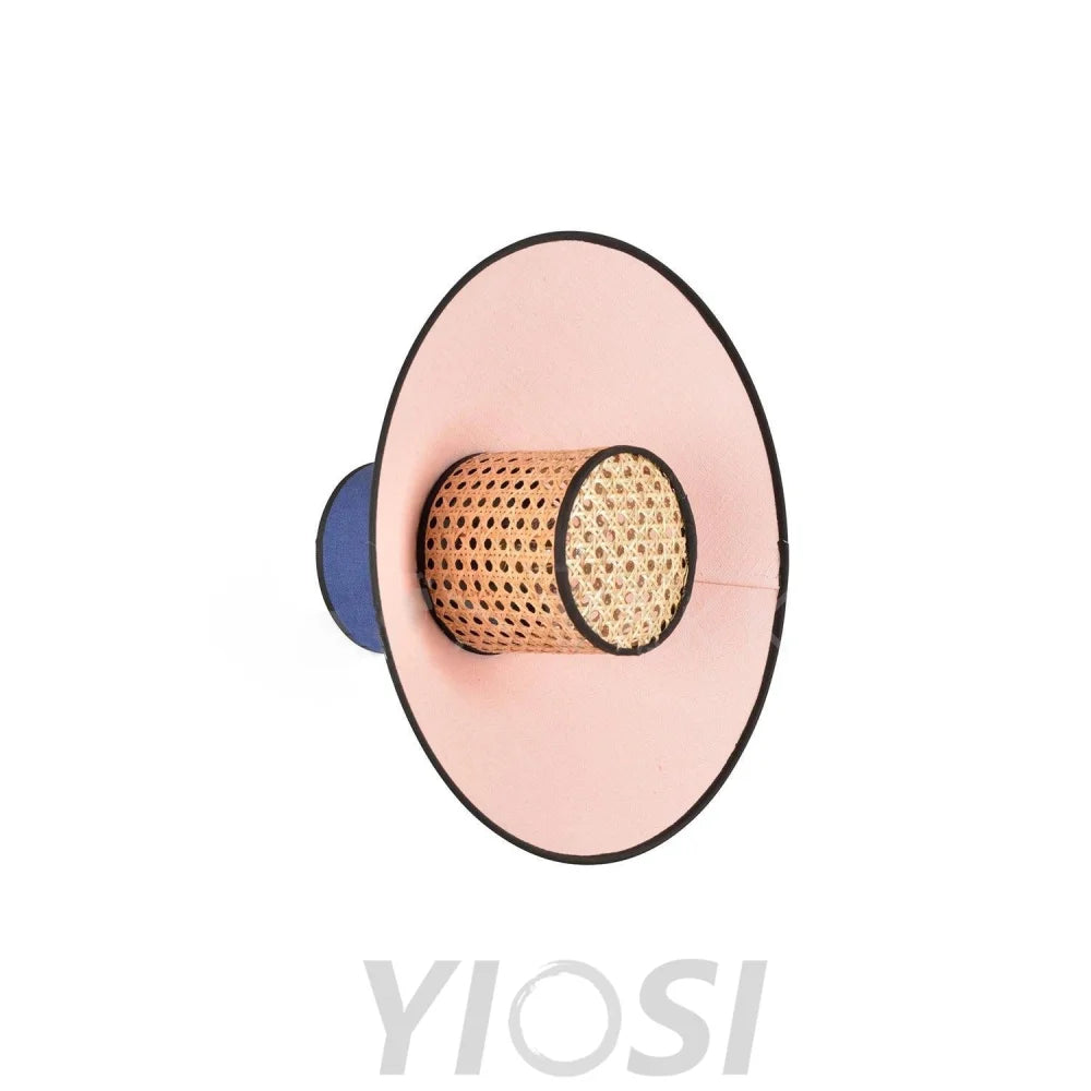 Singapour Conical Wall Light ∅ 15.8″ - Bloom, Rattan-1-Yiosilamp