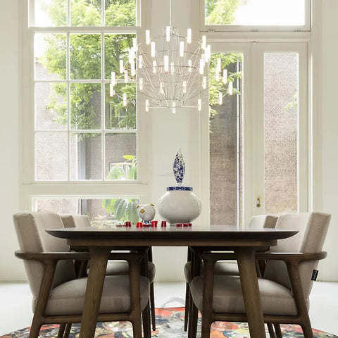 Sky Ballet Candle Chandelier ∅ 33.5″ ~∅ 39.8″ - Candle-1-Yiosilamp