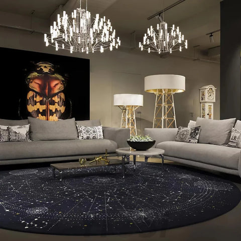 Sky Ballet Candle Chandelier ∅ 33.5″ ~∅ 39.8″ - Candle-1-Yiosilamp