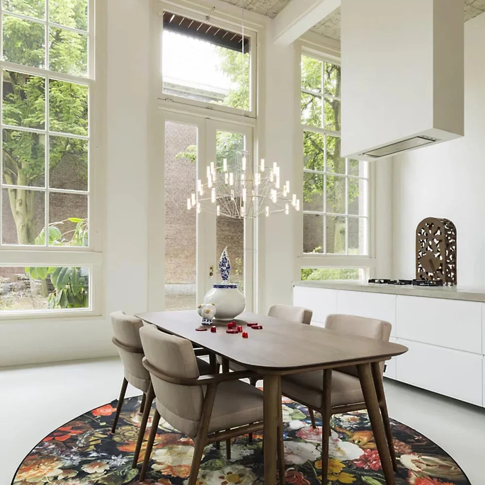 Sky Ballet Candle Chandelier ∅ 33.5″ ~∅ 39.8″ - Candle-1-Yiosilamp