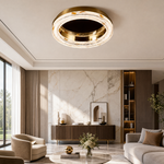 Sky Garden Modern Crystal Flush Mount Ceiling Light - scene