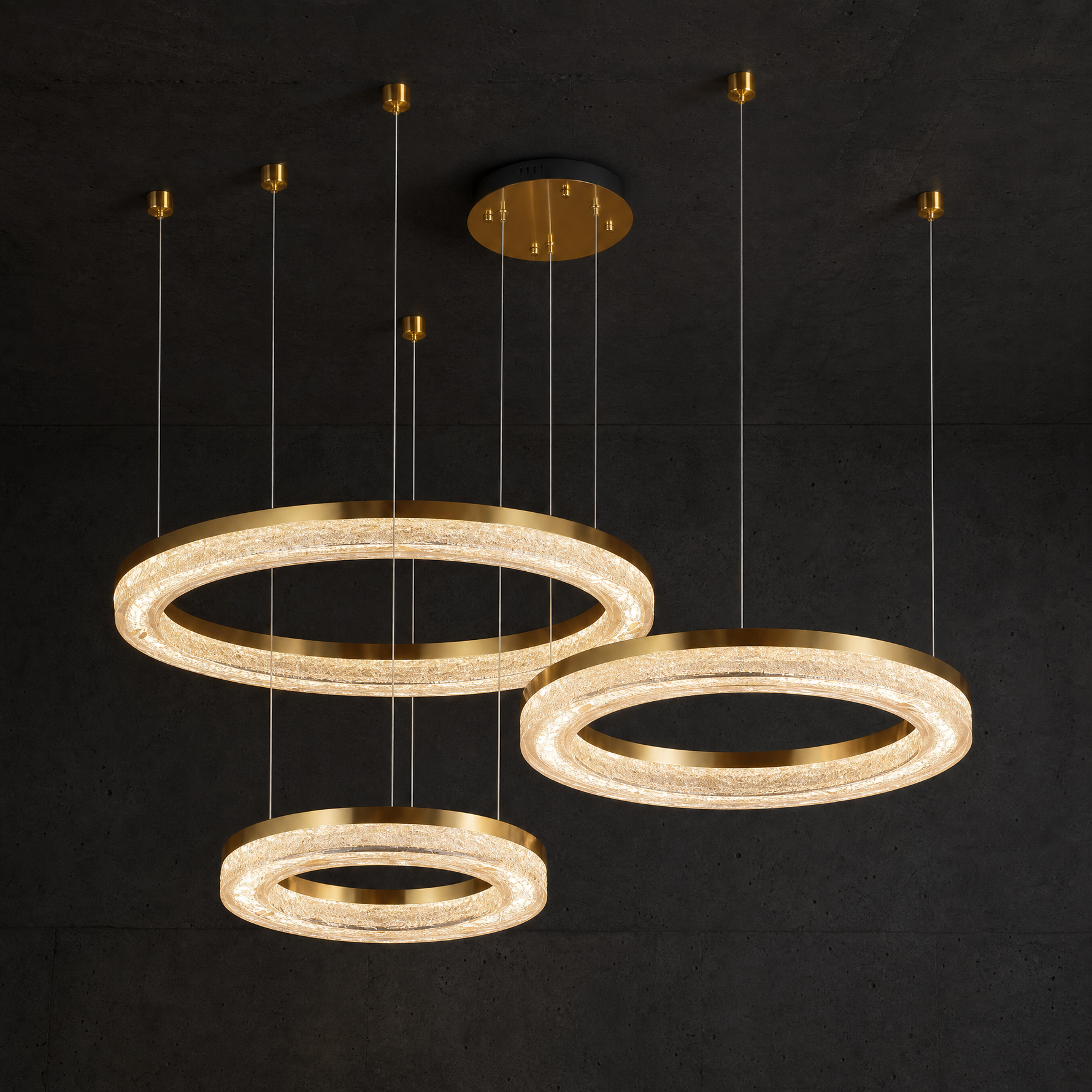 Sky Garden Modern Multi-Tier Cluster Chandelier - main