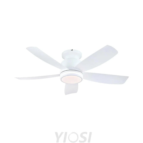 Sleek 41 Inch Recessed Ceiling Fan with Adjustable LED Lighting ceiling light