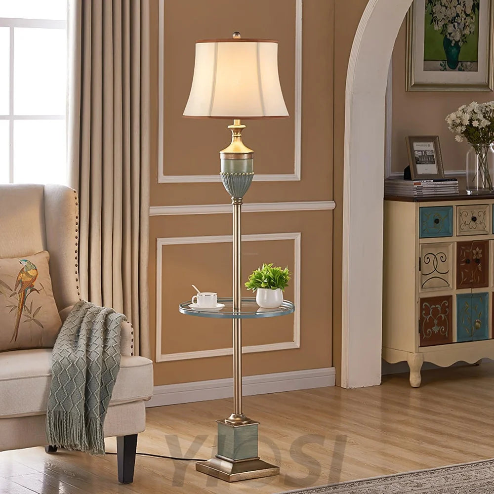 Smafan Floor Lamp with 2 types - Drapery-1-Yiosilamp