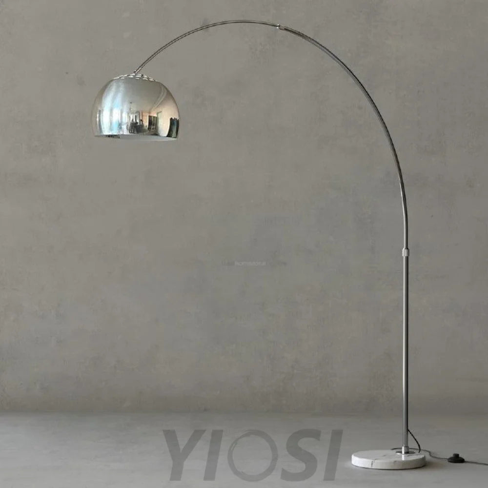 Sneedville Arched Floor Lamp W 59″ - Alabaster-1-Yiosilamp