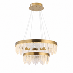 Soffione Glass Chandelier — product photo