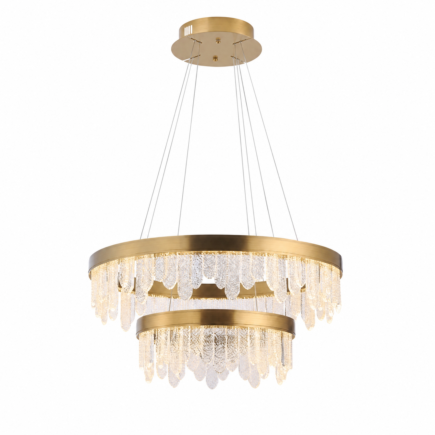 Soffione Glass Chandelier — product photo
