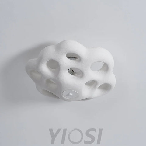 Soka Ceiling Lamp ∅ 21.6″ - Flush Mounts, Foam-1-Yiosilamp