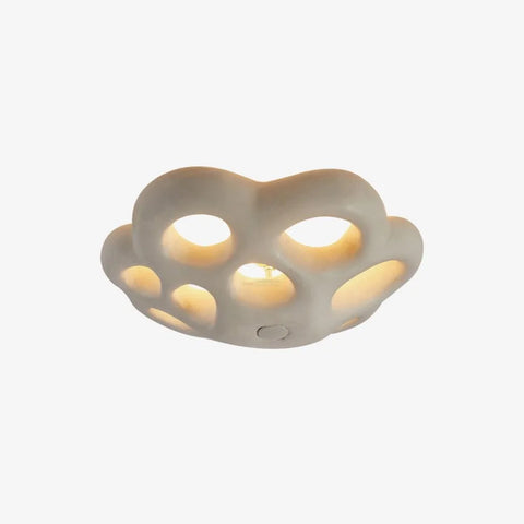 Soka Ceiling Lamp ∅ 21.6″ - Flush Mounts, Foam-1-Yiosilamp