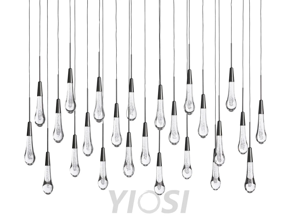 Solitaire Linear Chandelier 37’’50’’70’’87’’120’’ Chandelier