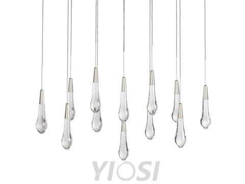 Solitaire Linear Chandelier 37’’50’’70’’87’’120’’ Chandelier