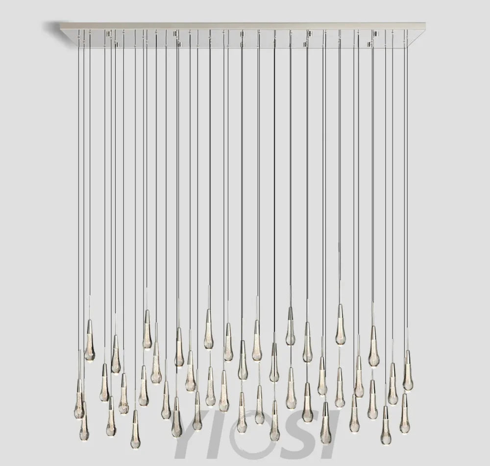 Solitaire Linear Chandelier 37’’50’’70’’87’’120’’ Chandelier