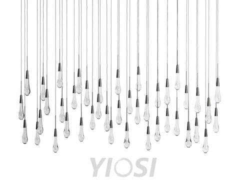 Solitaire Linear Chandelier 37’’50’’70’’87’’120’’ Chandelier