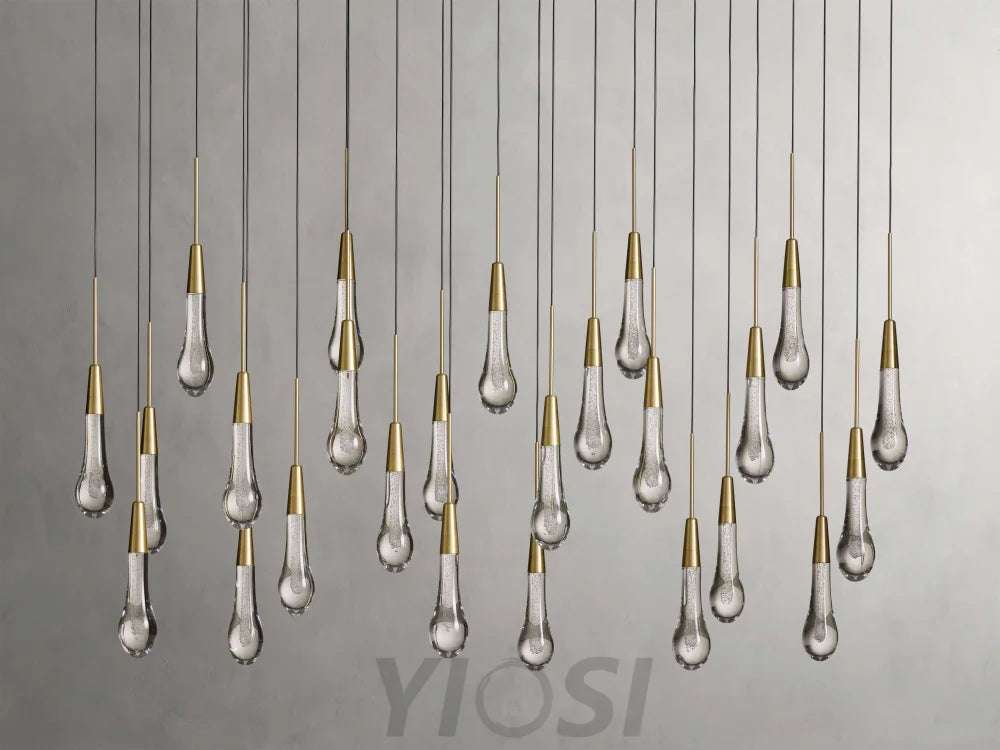 Solitaire Linear Chandelier 37’’50’’70’’87’’120’’ Chandelier