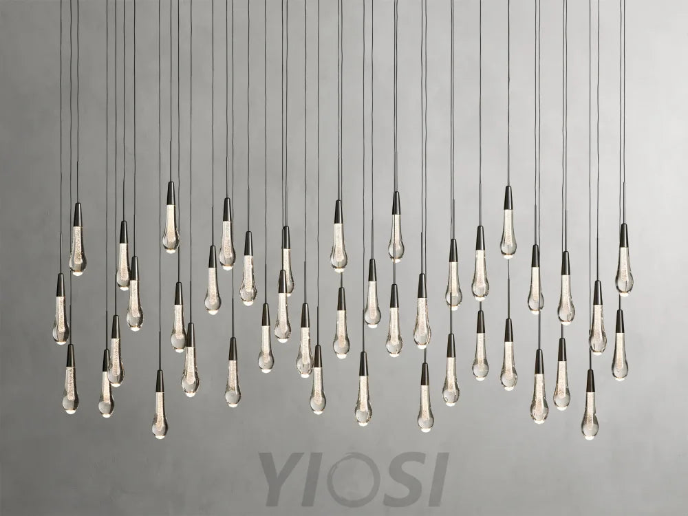 Solitaire Linear Chandelier 37’’50’’70’’87’’120’’ Chandelier