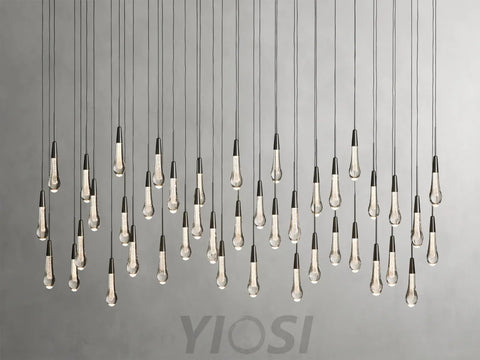 Solitaire Linear Chandelier 37’’50’’70’’87’’120’’ Chandelier