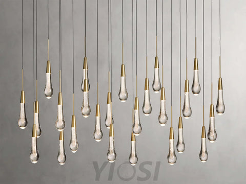 Solitaire Linear Chandelier 37’’50’’70’’87’’120’’ Chandelier