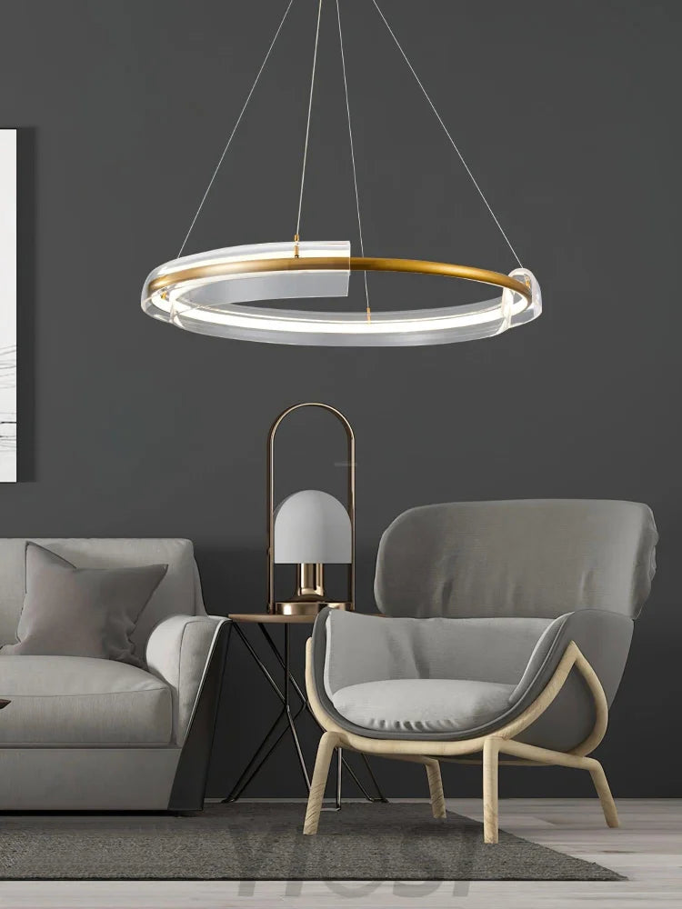 Solstice LED Chandelier ∅ 23.6″ - ring-1-Yiosilamp