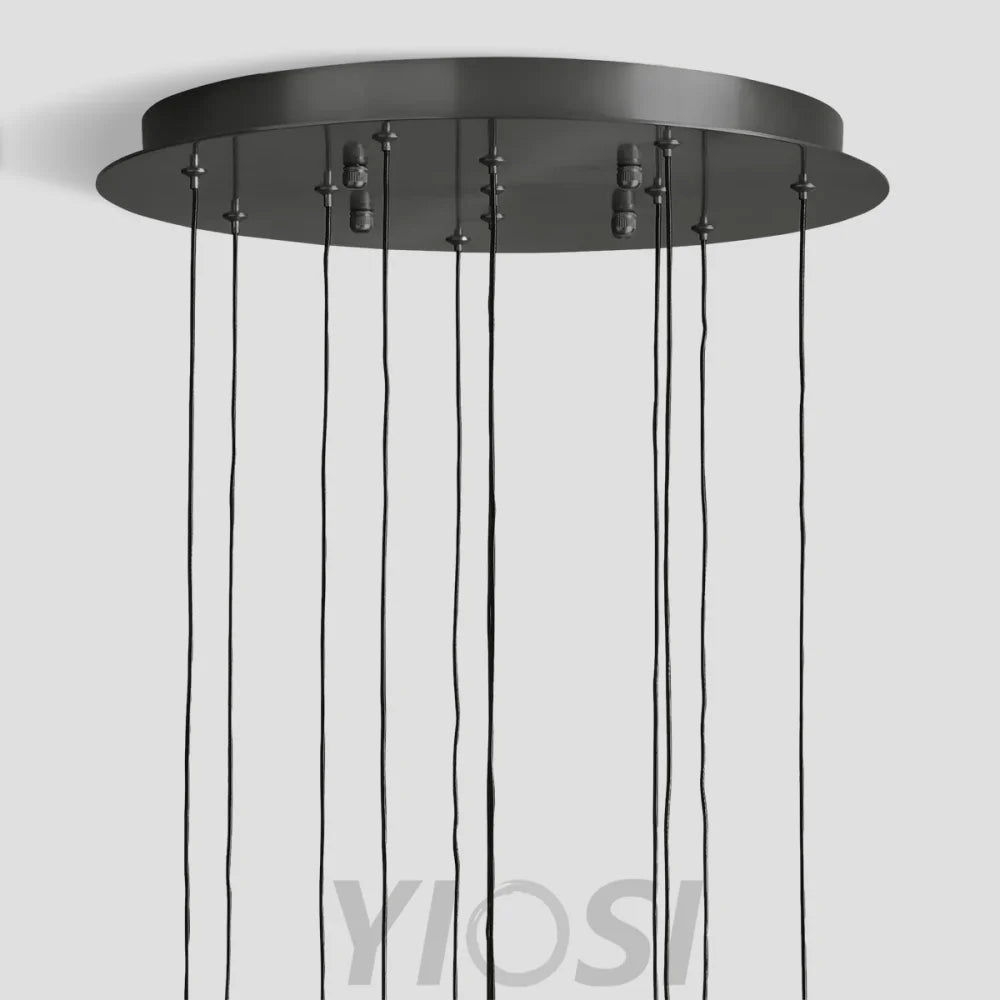 Soltaire Round Chandelier 17’’ 24’’ 36’’ 58’’