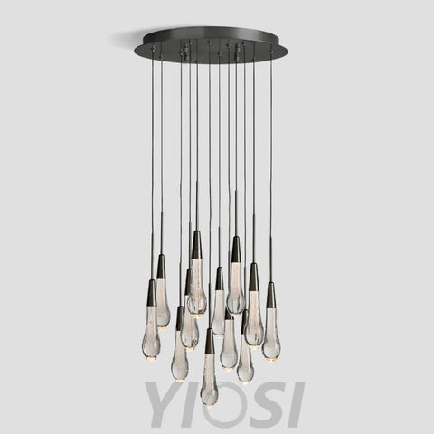 Soltaire Round Chandelier 17’’ 24’’ 36’’ 58’’