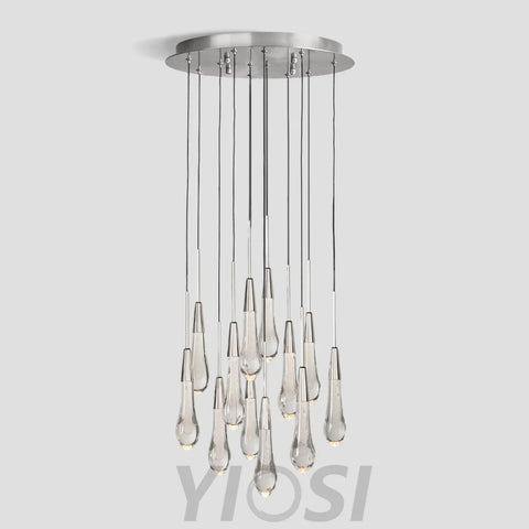 Soltaire Round Chandelier 17’’ 24’’ 36’’ 58’’